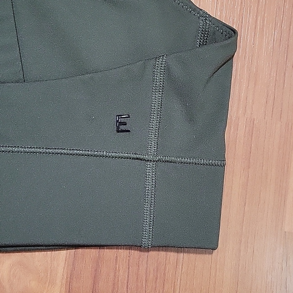 Everlane The Perform Cropped Top in Dark Forest - Picture 12 of 12